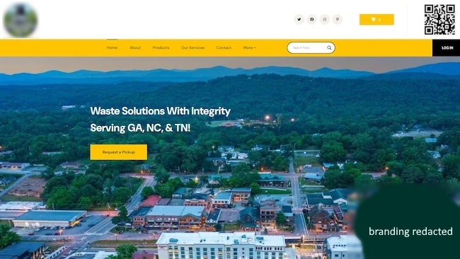 Homepage Redesign - Before