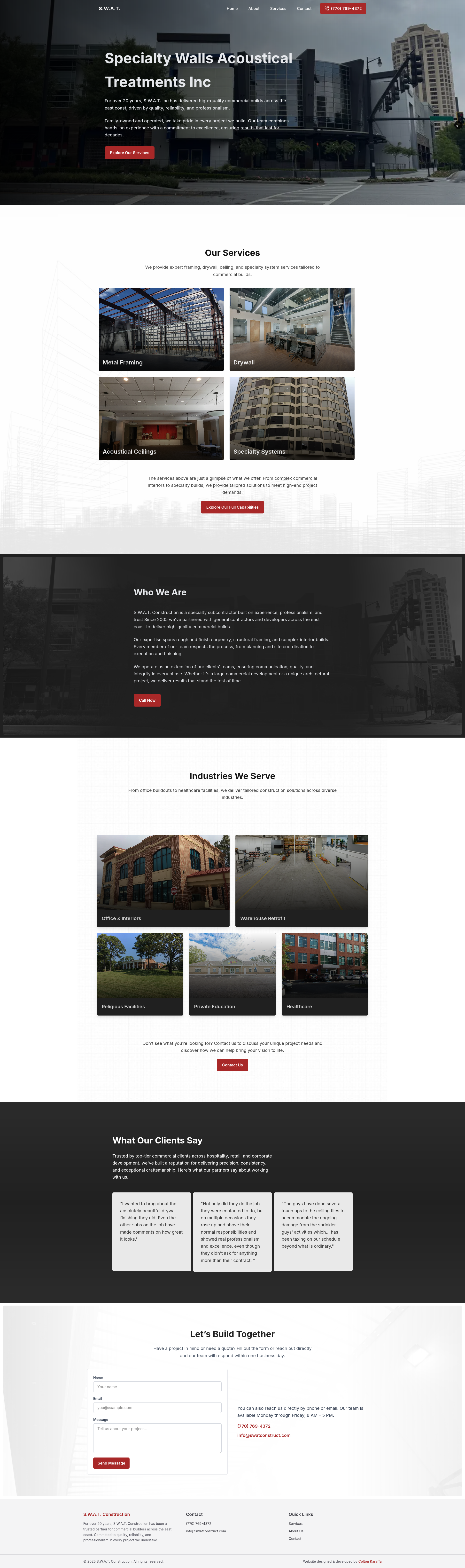 S.W.A.T Construction Company preview